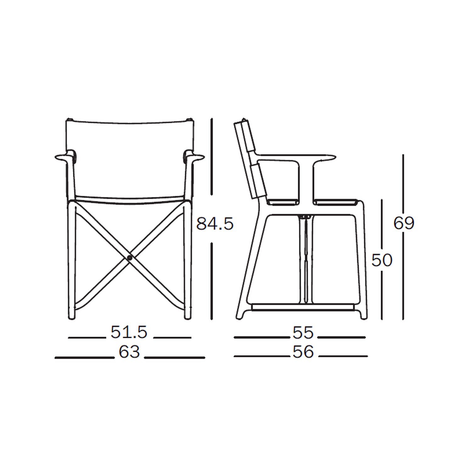 STANLEY folding armchair