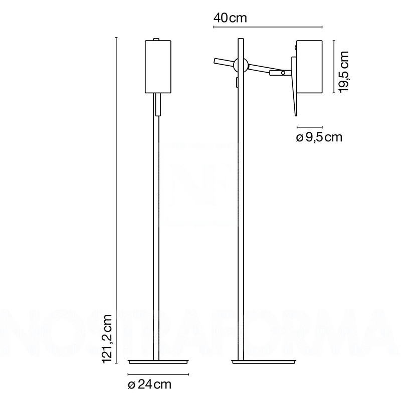 SCANTLING floor lamp LOW
