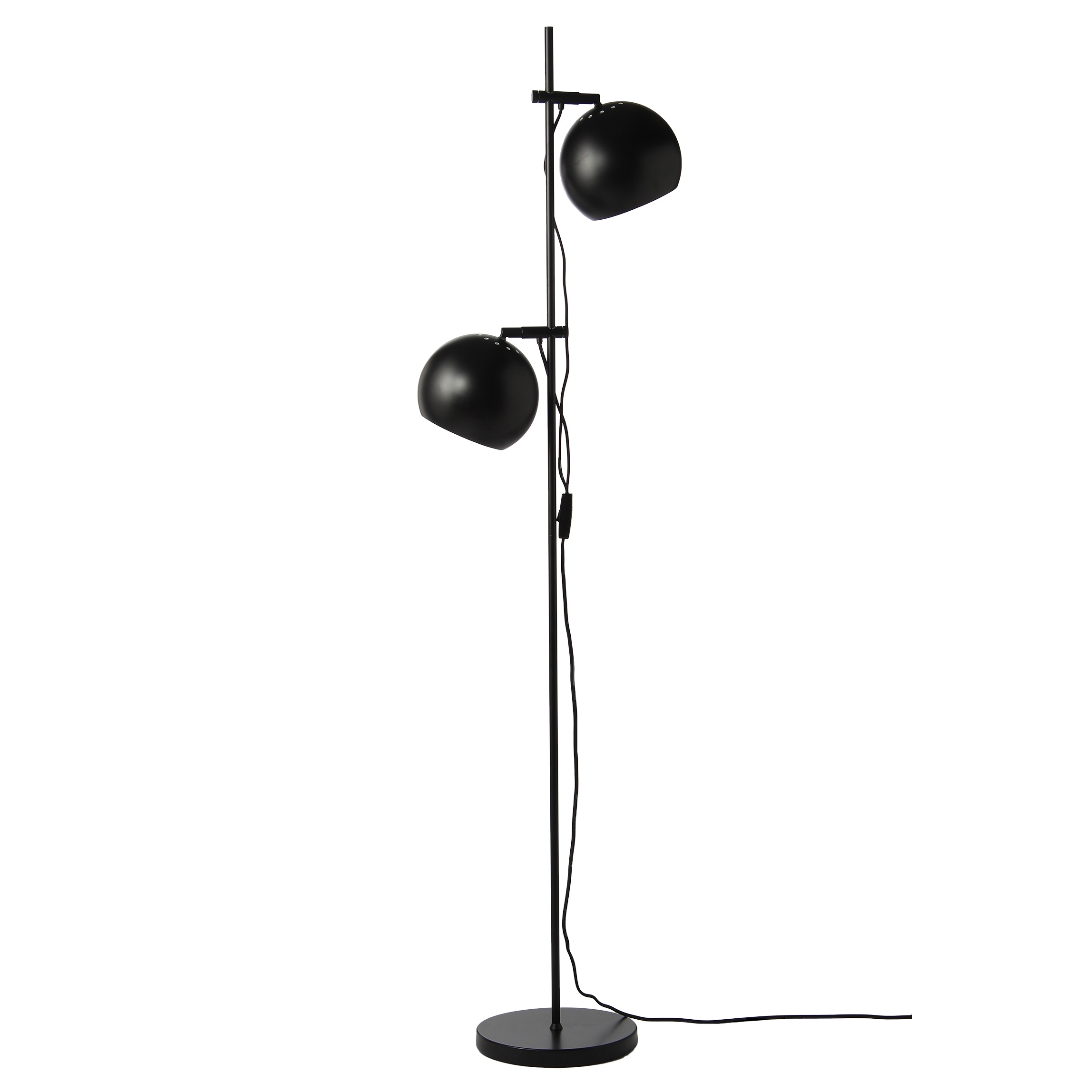 black structure / black matt spots