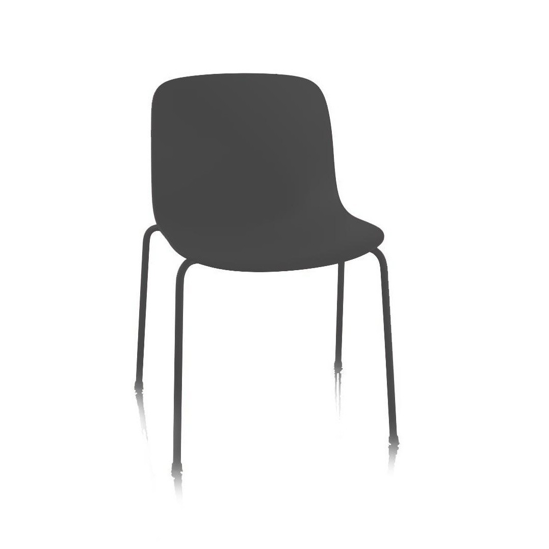 black frame / black seat