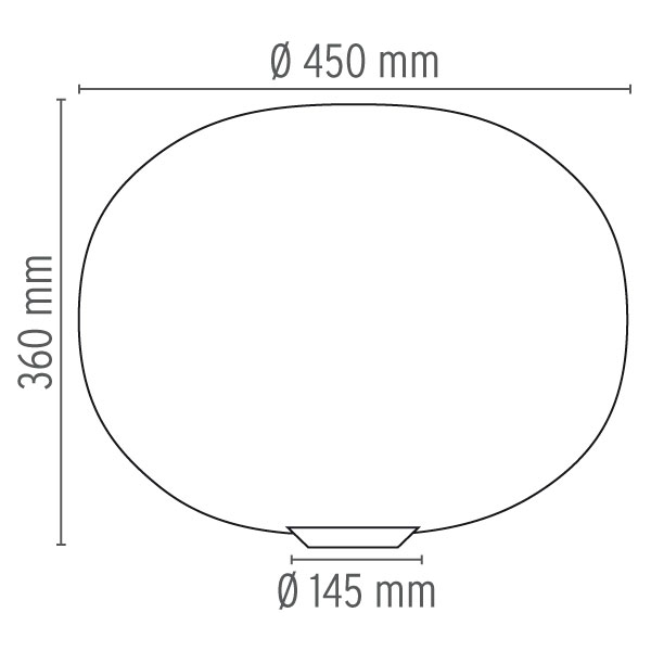 large D 45cm
