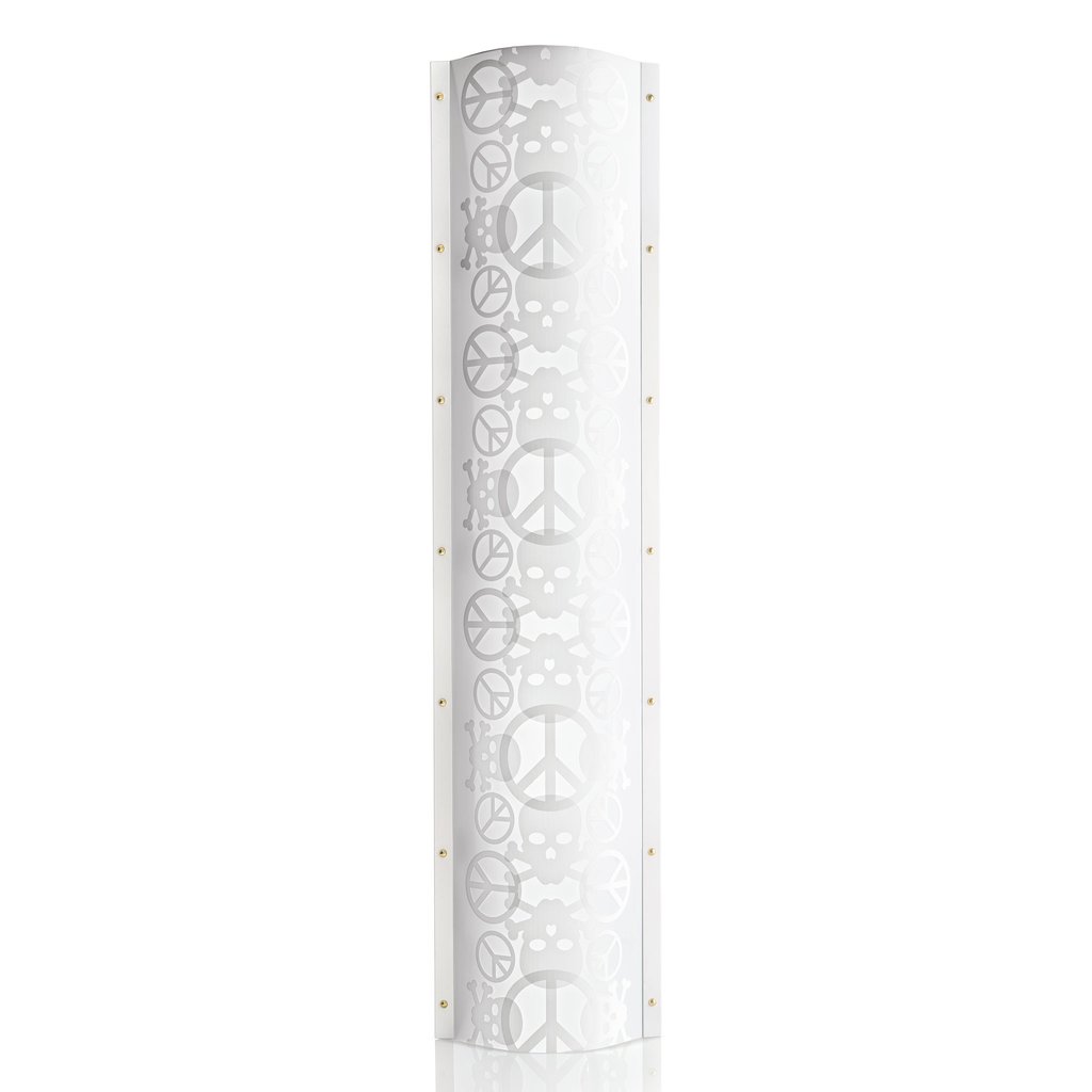 TUBE XL ''PEACE SKULL'' φωτιστικό δαπέδου