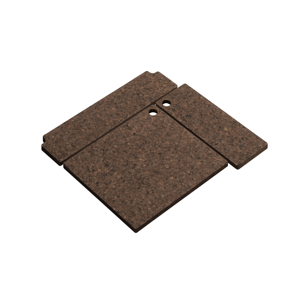  cork surface in mokka colour