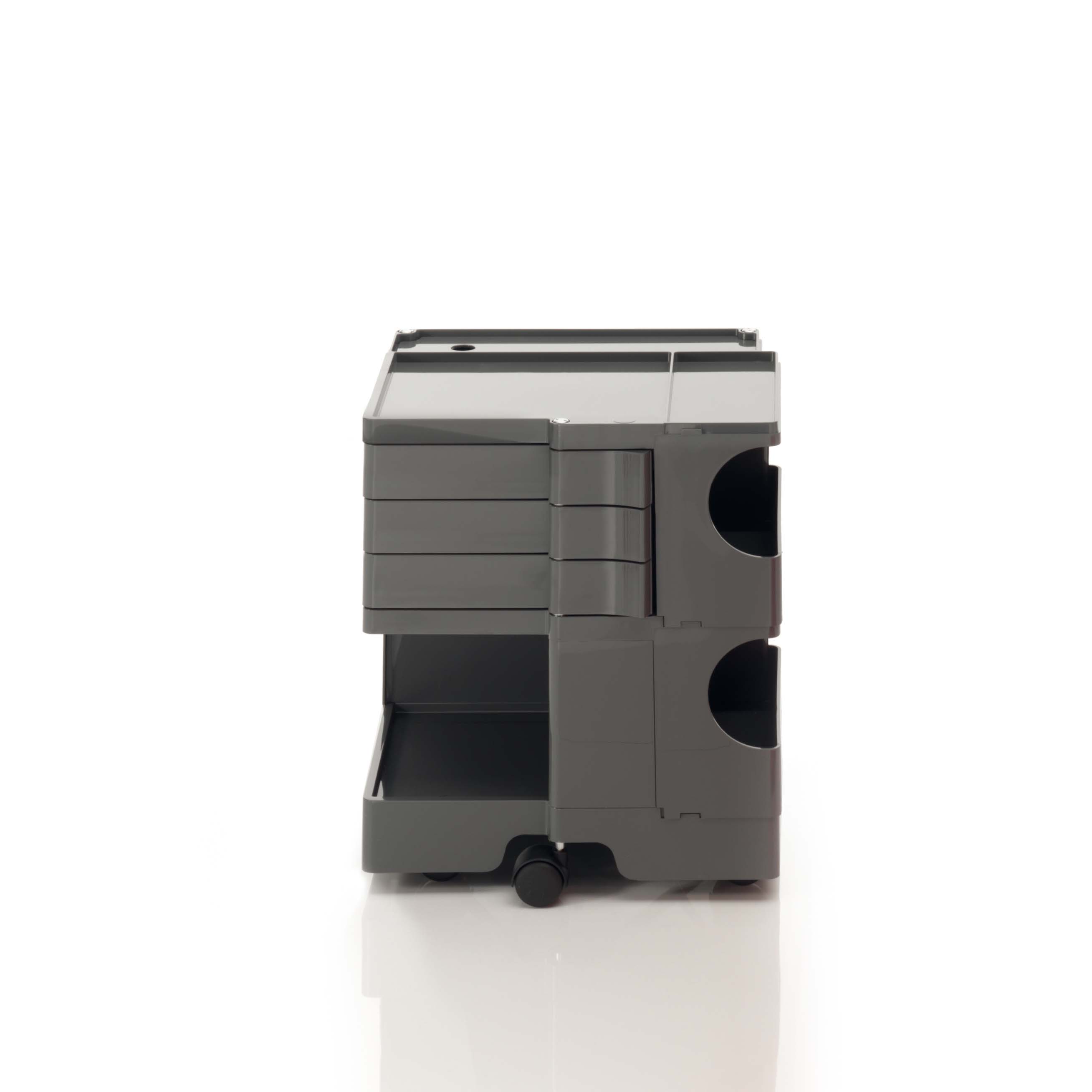 Boby trolley B23 with three drawers tornado grey