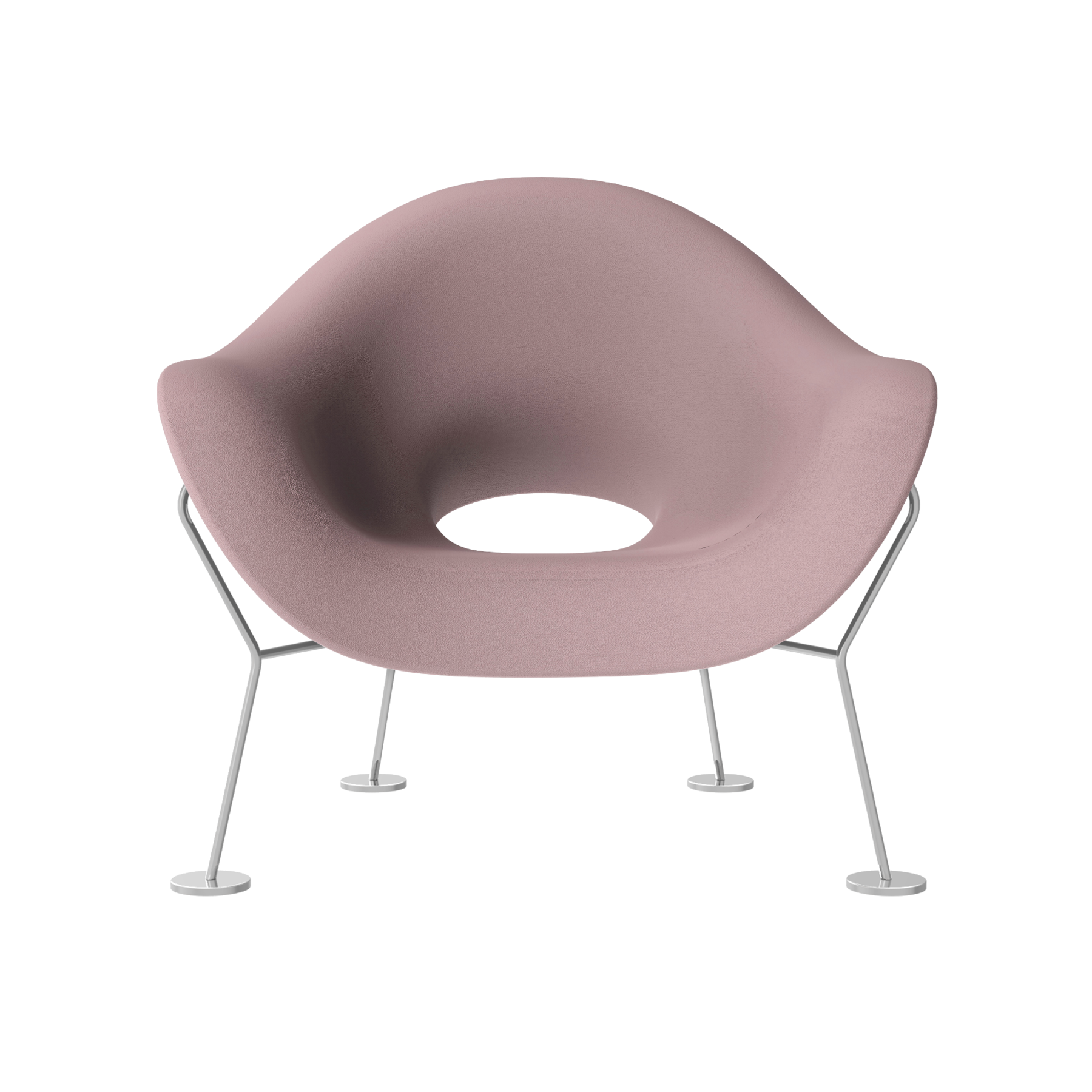 chrome structure - pink seat
