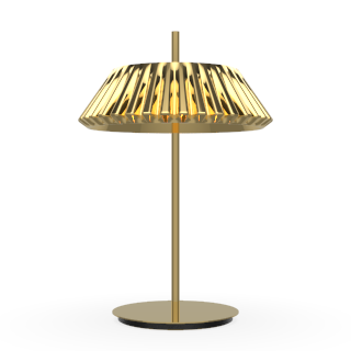 polished gold body - metallized gold glass