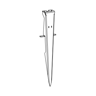 spike set of two pieces