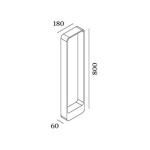 Height 80cm
