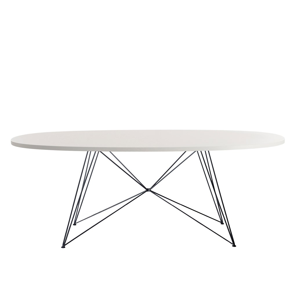 frame chromed / top white