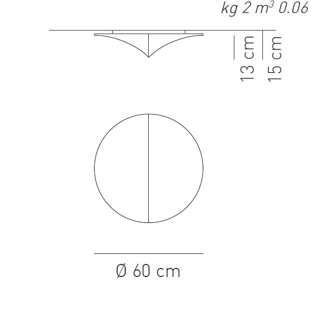 small D 60cm