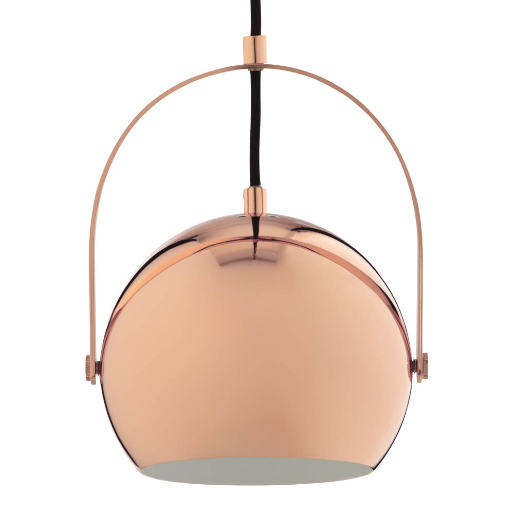BALL with HANDLE COPPER κρεμαστό φωτιστικό 