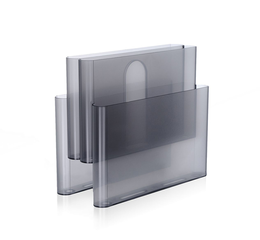 smoke grey - semi transparent