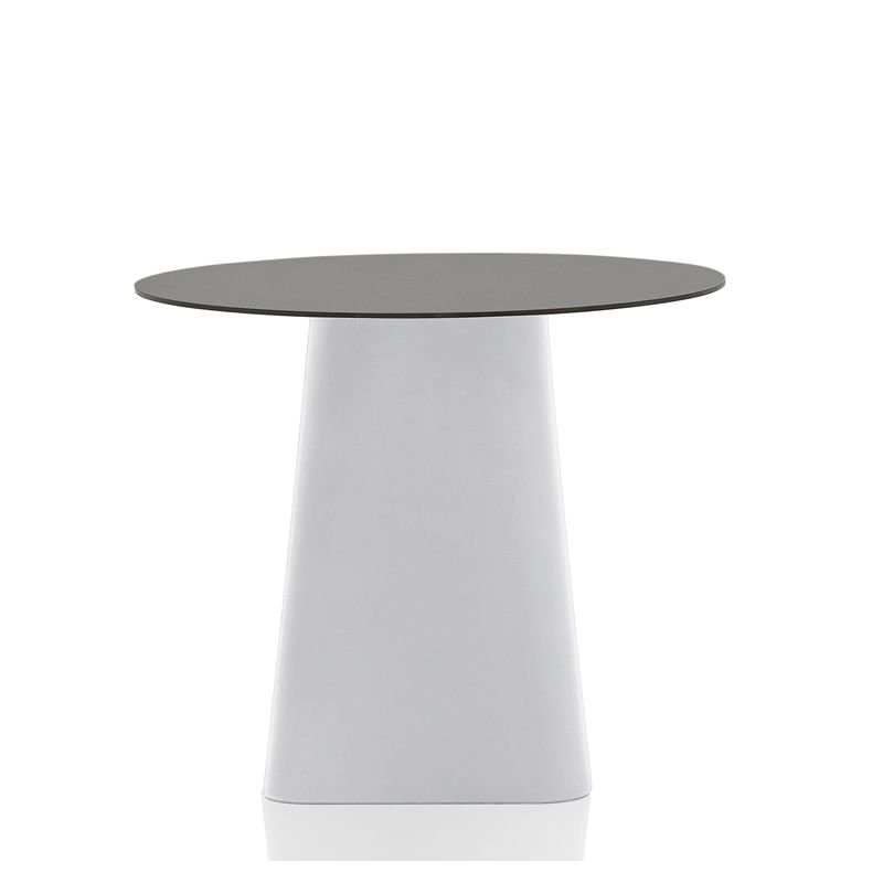 white easy clean base / black laminate top