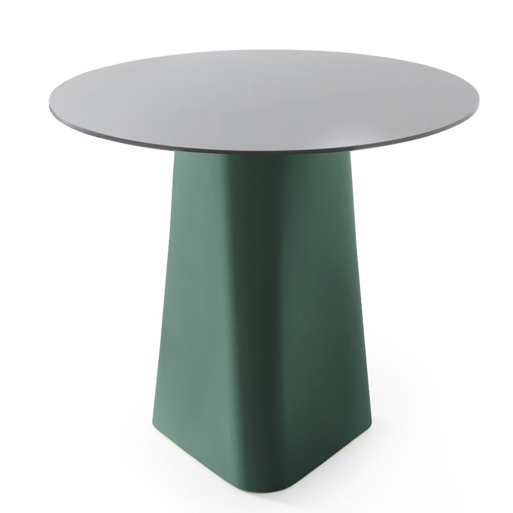 pine green base / black laminate top