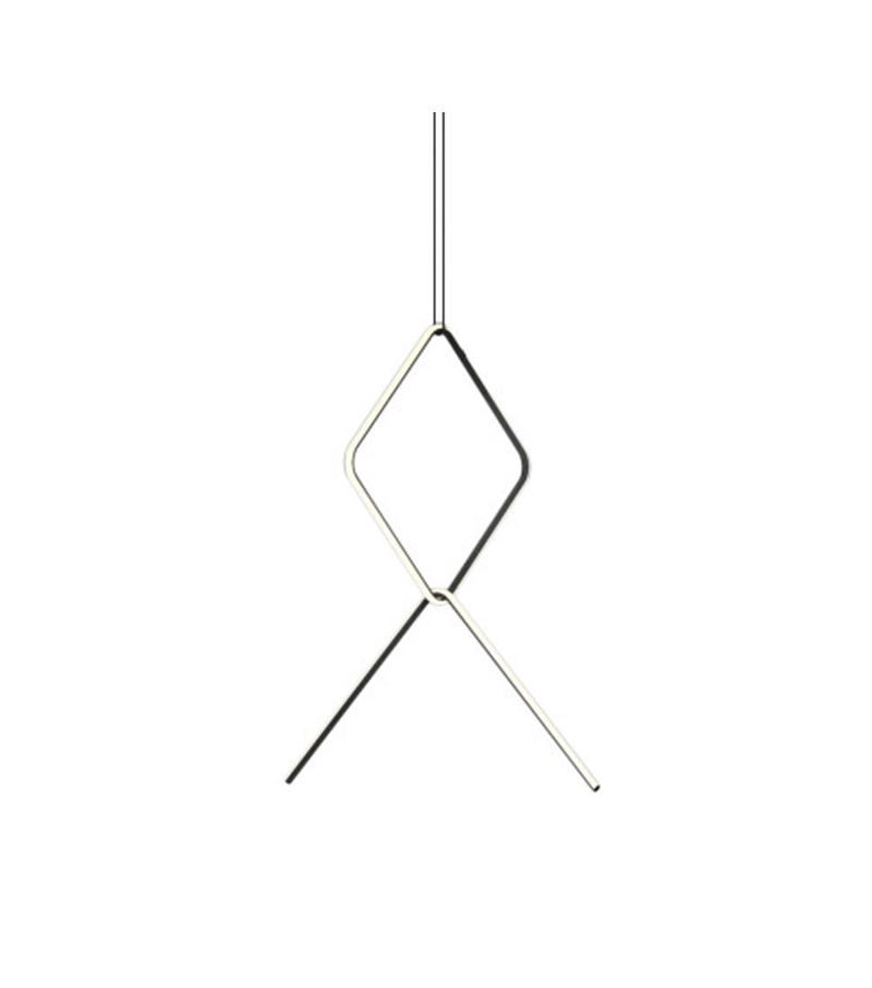 Arrangements 70W-  γραμμή, μεγάλο τετράγωνο 52cm 