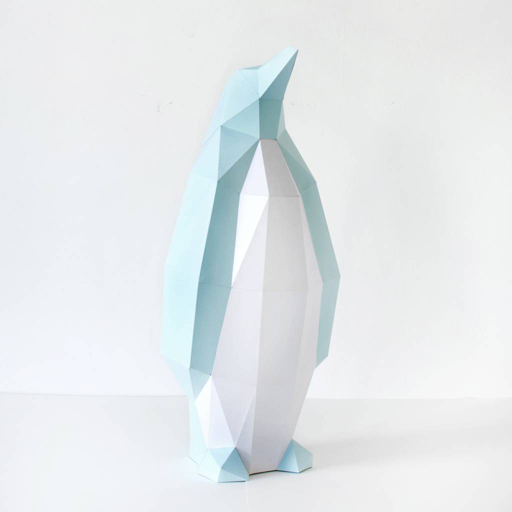 SMALL PENGUIN DIY χάρτινο φωτιστικό
