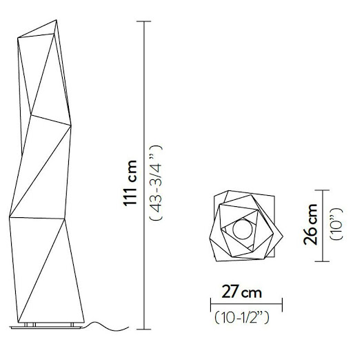 large H 111cm
