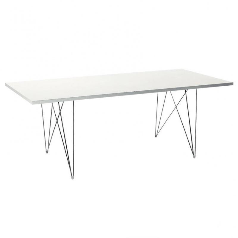 Frame chromed / Top white