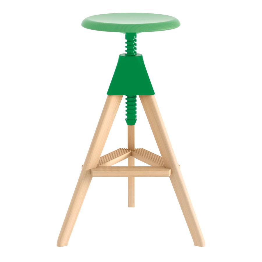 natural beech / green
