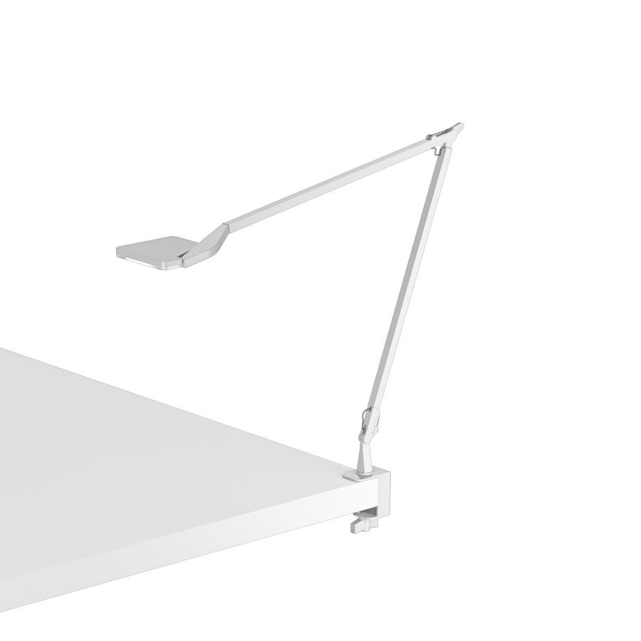white with clamp